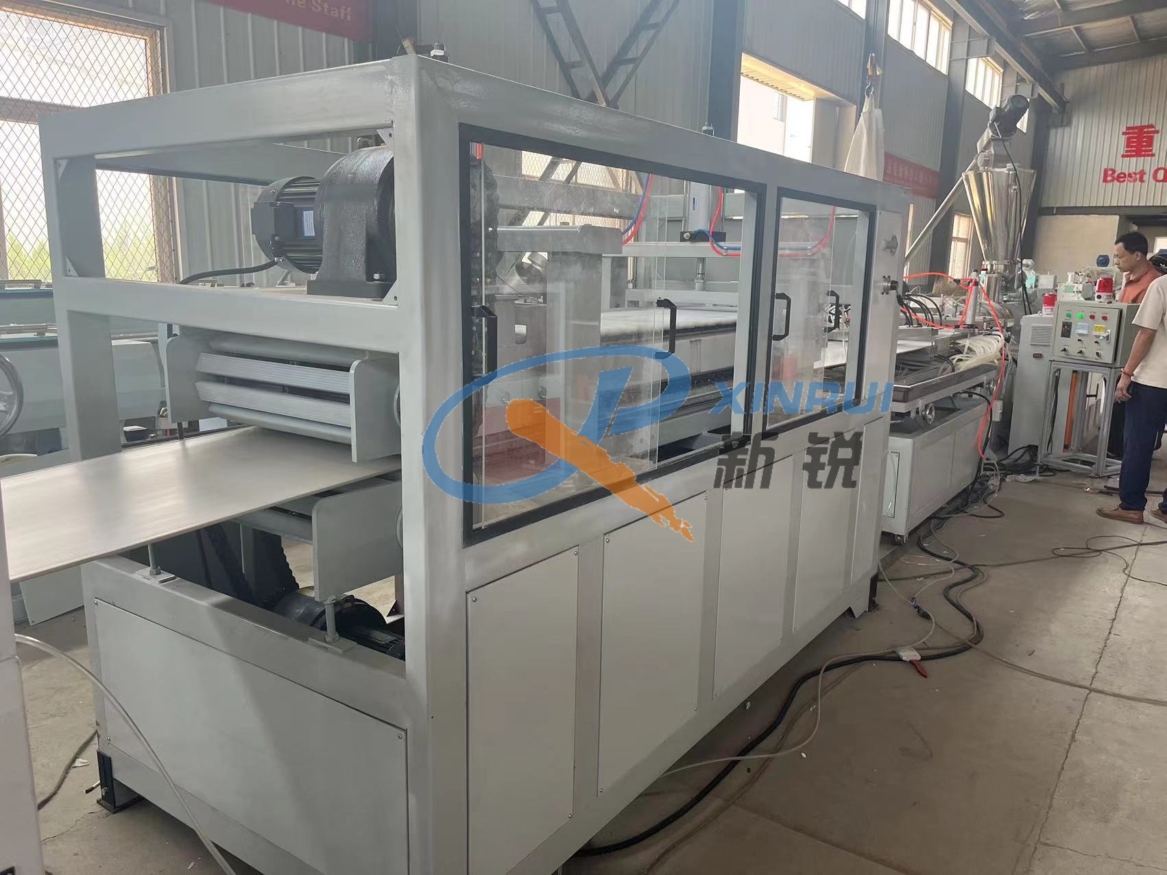 pvc ceiling panel machine (1) آلة لوحة سقف PVC (1)