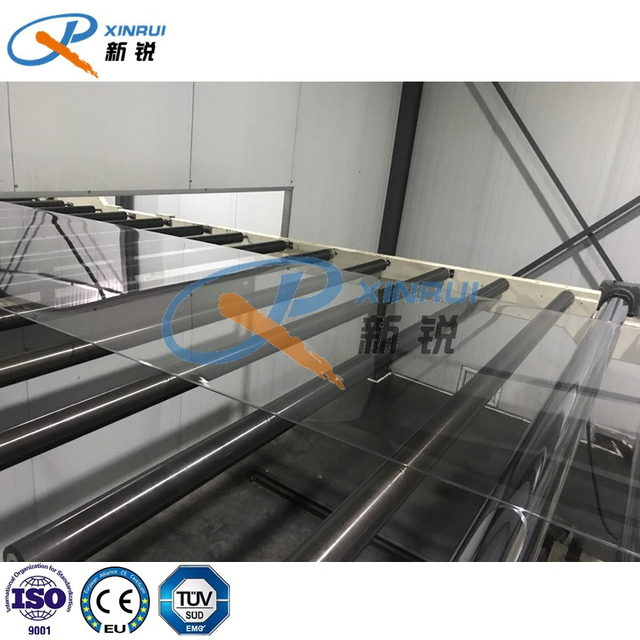 آلة تصنيع الألواح البلاستيكية بولي كربونات 1220 مم